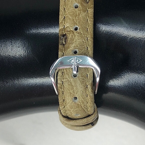 JUDITH JACK Swiss Movement MOP Face Marcasite Bezel Alligator Band Watch NWOT - Picture 3 of 17